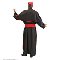 Kostým černého kardinála velikost XL